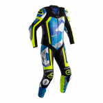 RST PRO SERIES AIRBAG CE MENS LEATHER SUIT - BLUE CAMO